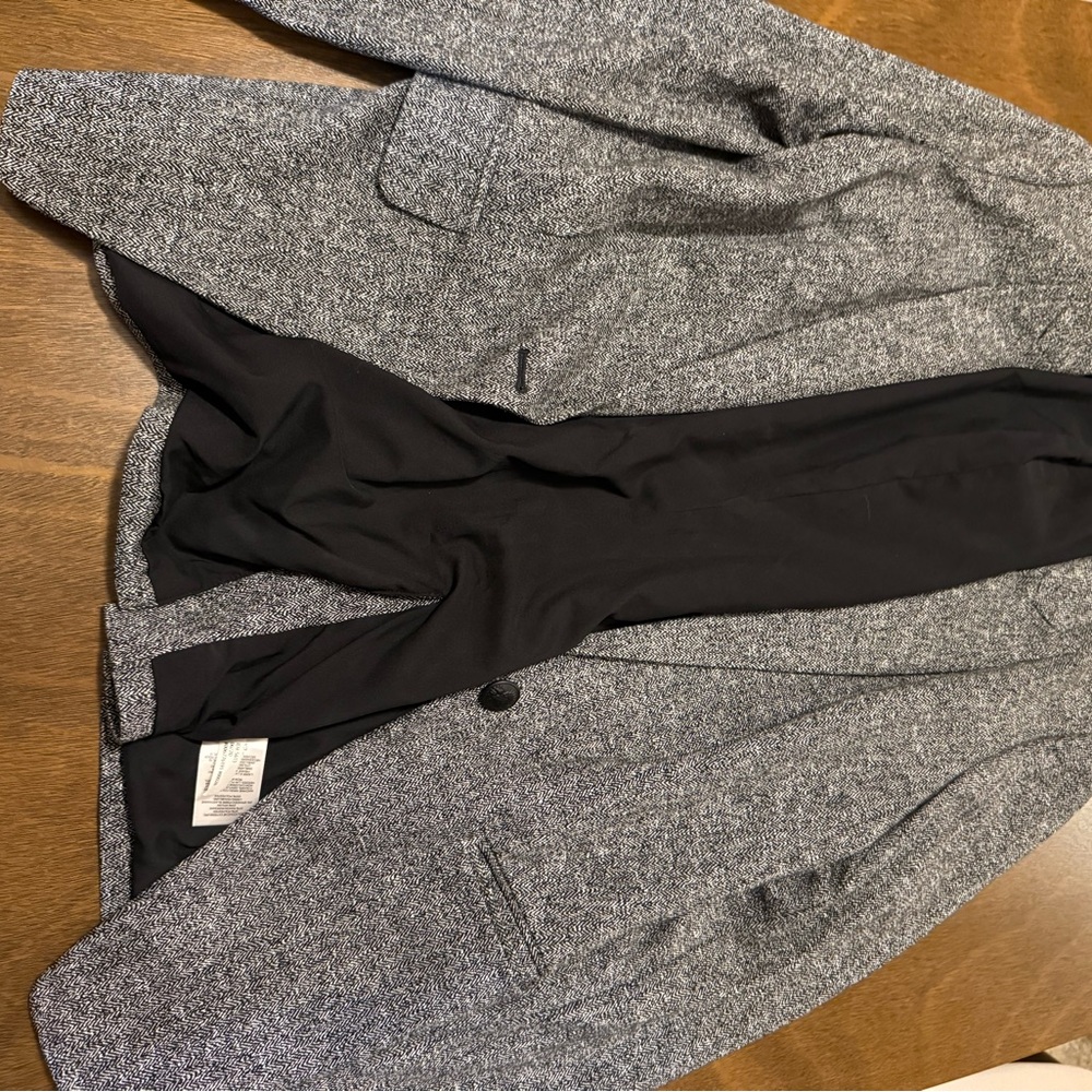Express Women’s Charcoal Tweed Jacket